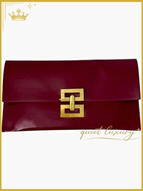 Clutch Evening Bag Envelope Handbag Metallic Purse Formal Wedding